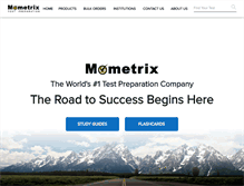 Tablet Screenshot of mometrix.com